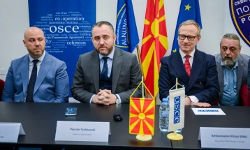 Реновирана конференциска сала во ПС Бит Пазар – зајакнување на полициските капацитети преку соработка со ОБСЕ