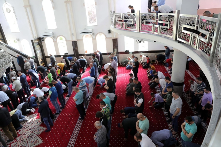 Muslims celebrate Ramadan Bayram