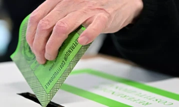 Italianët votojnë  në referendum për reforma në jurisprudencë të propozuara nga kryeministrja Meloni