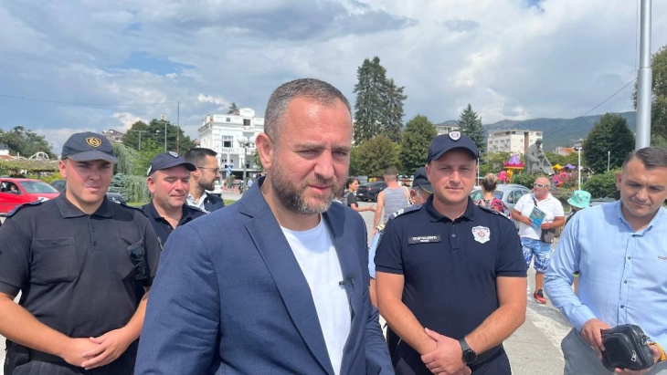 Тошковски и Јаневска на означување на почетокот на кампањата на ОБСЕ за подигнување на свеста за ризиците од употреба на мало и лесно оружје