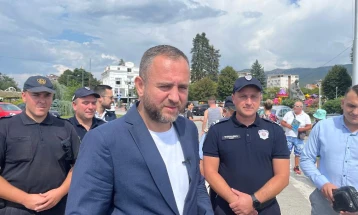 Тошковски и Јаневска на означување на почетокот на кампањата на ОБСЕ за подигнување на свеста за ризиците од употреба на мало и лесно оружје