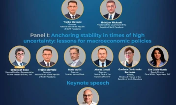 Конференција „Централното банкарство во услови на постојани светски промени: поттикнување стабилност, иновации и издржливост“ (во живо)