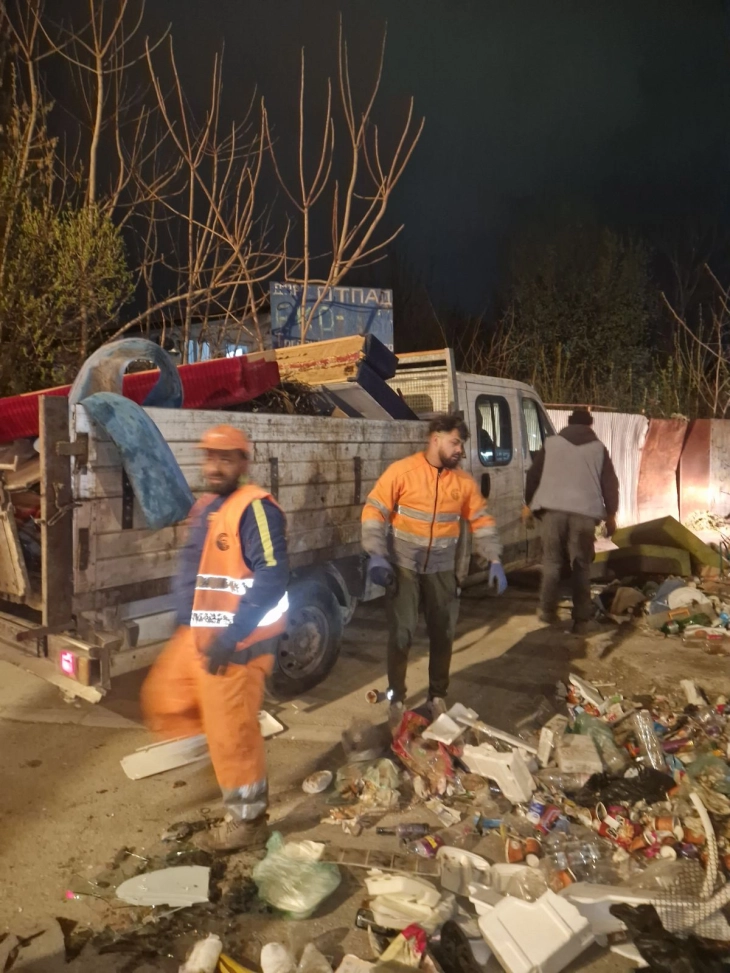 NP Higjiena komunale - Shkup mënjanoi deponi të egra në rrugën e plastikave dhe në Çarshinë e vjetër të Shkupit