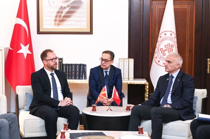 Љутков од Анкара: Се продлабочуваат партнерството и соработката во културата и туризмот меѓу Македонија и Турција