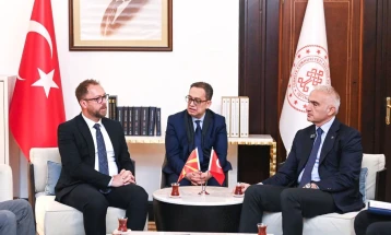 Љутков од Анкара: Се продлабочуваат партнерството и соработката во културата и туризмот меѓу Македонија и Турција