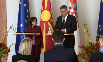 Siljanovska Davkova - Milanović: Macedonia's path to EU taking too long, but not country's fault