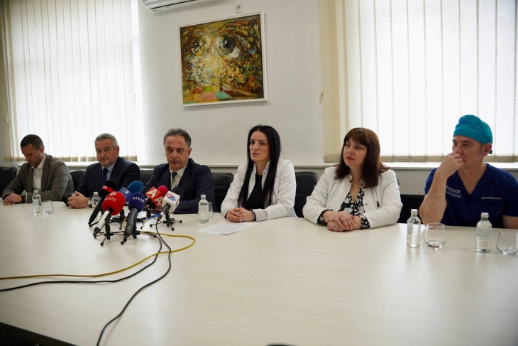 Алиу: Успешно реализирани трансплантации на рожница, нашите пациенти добиваат врвна здравствена услуга по светски стандарди