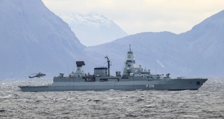 Gjermania e përforcon praninë në Atlantikun e Veriut