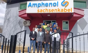 „Амфенол Заксенкабел“ во нов објект, отворена можност за вработување на уште стотина лица