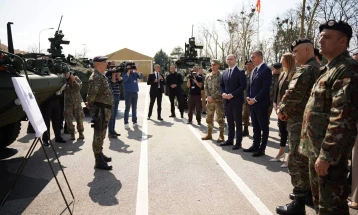 Mickoski: Army bolsters mobility, 17 new Strykers a symbol of partnership with U.S.