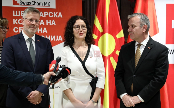 „Свис чам МК“: Сè поголем е интересот за инвестирање во Македонија, помина времето кога странските компании нè гледаа како нискоквалификувана работна сила