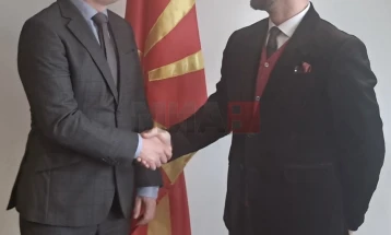 Државниот јавен обвинител Ненад Савески се сретна со  шефот на Мисијата на ОБСЕ, Килиан Вал