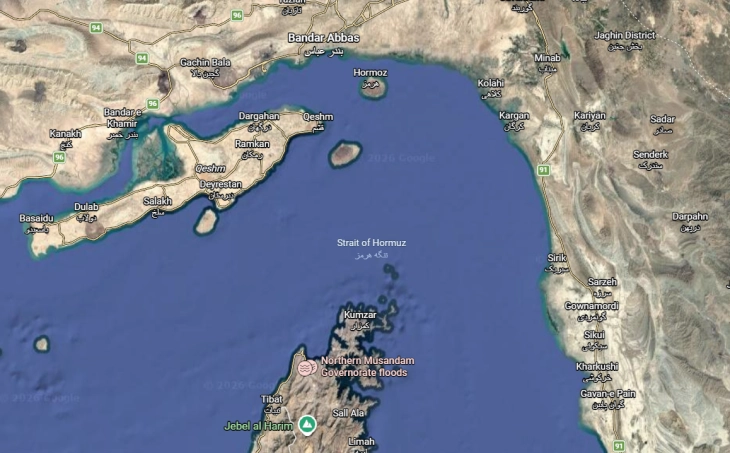 Иран инсистира на контрола врз Ормуската Теснина