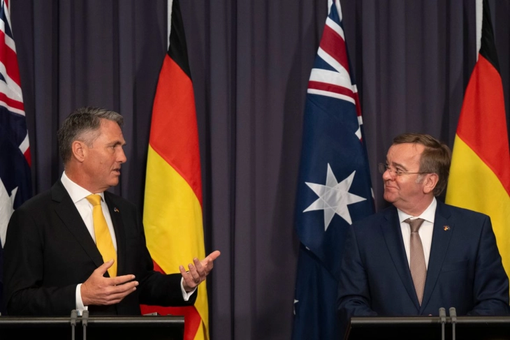 Германија и Австралија ги продлабочуваат воените врски, планираат систем за предупредување од вселената