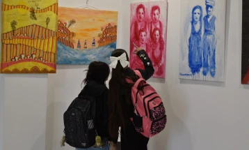 Во Виница  отворена изложбата на дела од 33. Лесновска ликовна колонија