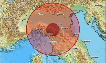 Një tërmet i fuqishëm godet pjesën veriore të Italisë