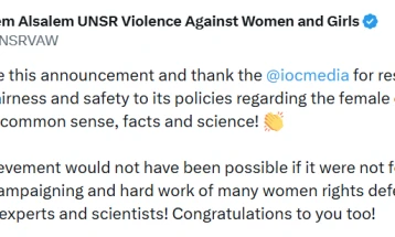 Функционерка на ОН го поддржа МОК за забраната за трансродови жени во женскиот спорт