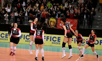 Одбојкарките на Вардар ЕМ први финалистки во Купот