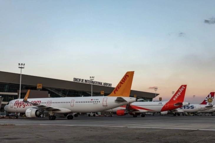 Summer flights schedule starts with 10 new destinations from Skopje and Ohrid airports: TAV