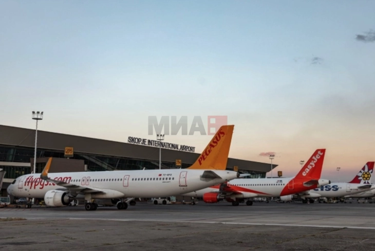 Orari veror i fluturimeve fillon me 10 destinacione të reja nga aeroportet e Shkupit dhe Ohrit, dy linjat e para të reja më 29 dhe 30 mars drejt Milanos dhe Napolit