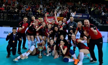 Прв трофеј за одбојкарките на Вардар – освоен Купот