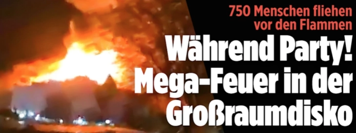 Пожар уништи клуб во германскиот град Кел, нема тешко повредени
