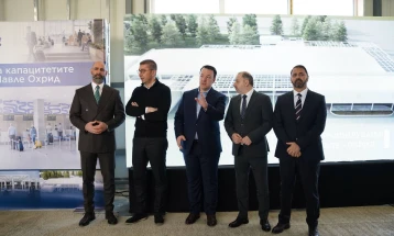 Мицкоски: Реконструкцијата на аеродромот „Св. Апостол Павле“ исторски момент за Охрид, очекуваме двоцифрен раст на патници на двата аеродрома