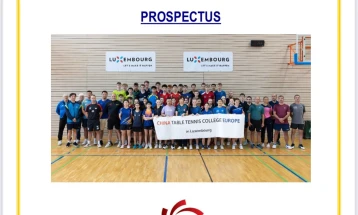 Двајца македонски пингпонгари учествуваат на тренинг камп во Луксембург