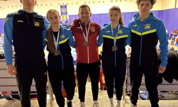 Четири медали за македонските каратисти на „Златен појас“ во Чачак