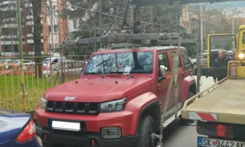 Изминатата седмица санкционирани 103 непрописно паркирани возила во Центар 