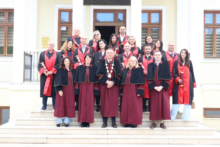 На штипскиот Универзитет „Гоце Делчев“ промовирани 16 доктори на науки