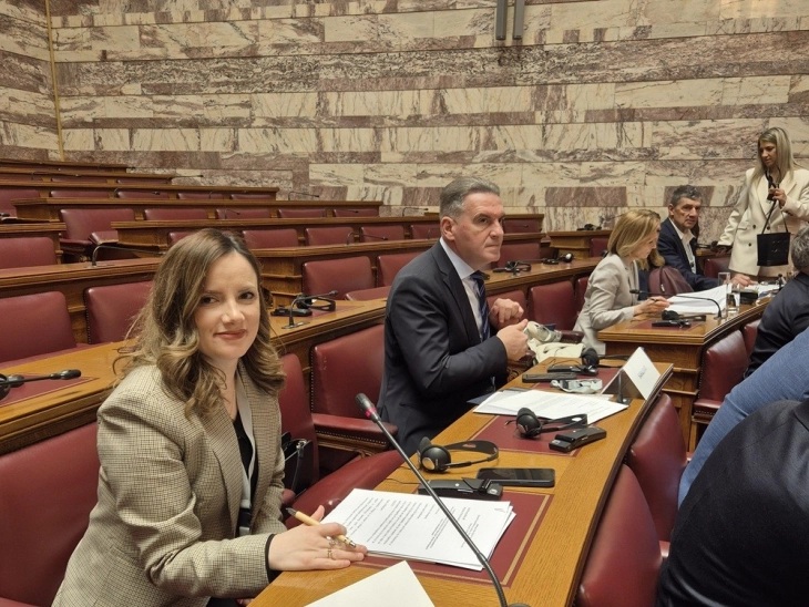 Пратеничката Мимоза Муса учествува на седницата на Комисијата за правда, внатрешни работи и безбедност на ПС на ПСЈИЕ во Атина