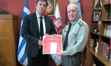 Врачени благодарници на грчките болници, кои ги лекуваа повредените од трагедијата во Кочани