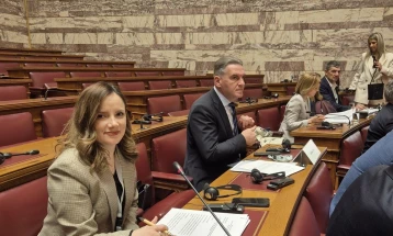 Deputetja Mimoza Musa merr pjesë në mbledhjen e Komisionit për Drejtësi, Punë të Brendshme dhe Siguri të AP-së së PBEJL-së në Athinë