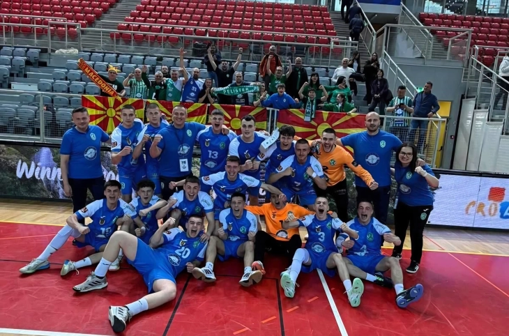 Младите ракометари на Еурофарм Пелистер подобри од Алборг 24:23, во финале со Фуксе Берлин