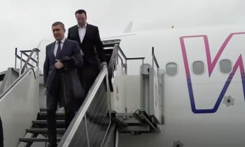 Restoring Skopje-Budapest flight a significant step to improving regional connectivity, says Mickoski upon arrival in Hungary