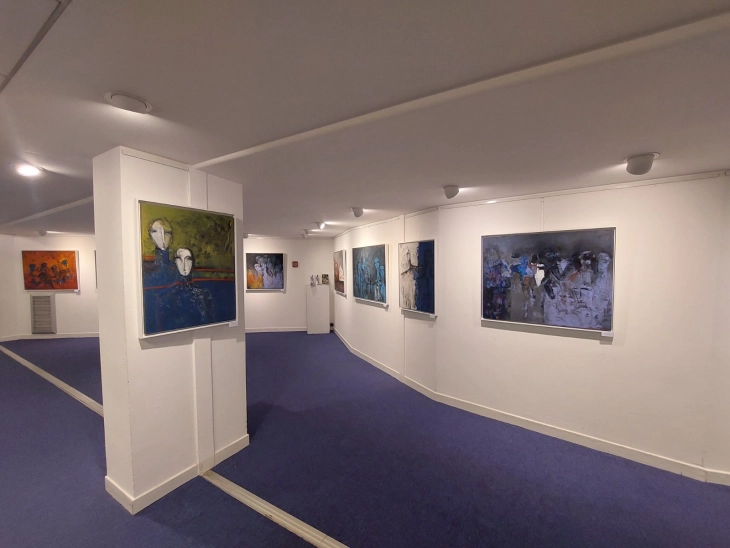 Изложбата на Тања Балаќ „Телото што ја памти тишината“