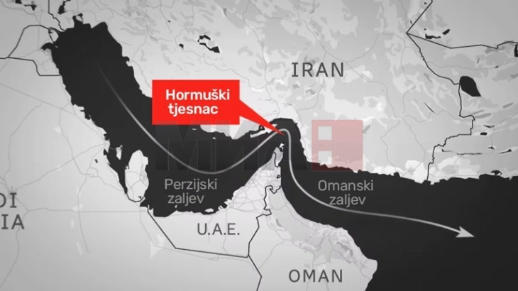 Dy anije kineze kaluan nëpër Ngushticën e Hormuzit