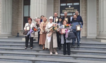 Кривичниот суд потпиша колективен договор со судската администрација, доделени благодарници на пензионери