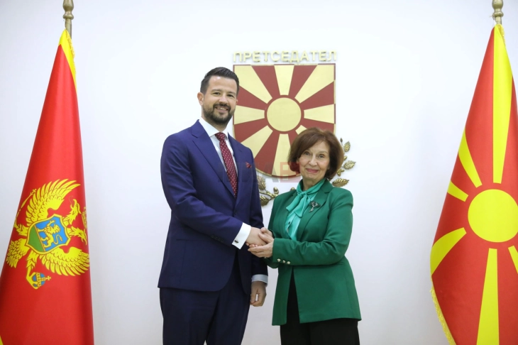 Прес-конференција на претседателите Сиљановска-Давкова и Милатовиќ (во живо)