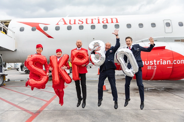 ТАВ Македонија: 30 години од првиот лет Скопје-Виена со Аустриан ерлајнс