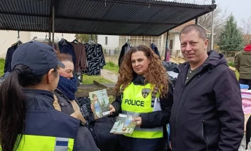 Превентивна акција на ОВР Кочани во Општината Чешиново - Облешево: „Не биди нем сведок - пријави насилство“