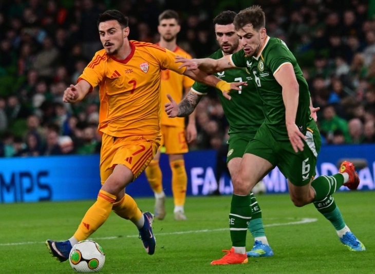 Македонските фудбалери одиграа без голови во Даблин