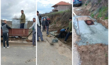 Саниран проблемот со пропустот на патот Делчево - с.Габрово