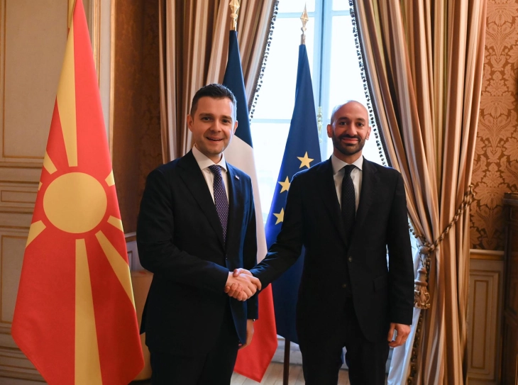 Средба Муцунски-Адад во Париз: Неопходно забрзување на процесот на евроинтеграција и тој треба да е заснован на мерит-систем