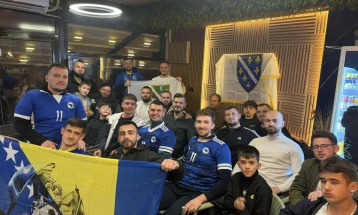 Bosnia and Herzegovina euphoric after reaching FIFA World Cup