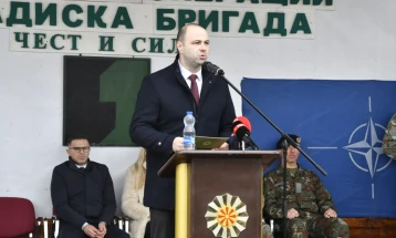 Одбележан Денот на Првата пешадиска бригада – потврдена клучната улога во одбраната