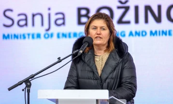 Божиновска: Со далноводот ТС „Битола 2” поставуваме инфраструктура за идните производни капацитети, новите индустрии, дигиталните платформи