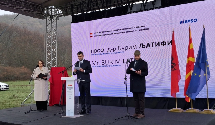 Latifi: Ndërtimi i linjës interkonektive Manastir-Elbasan do të krijojë hapësirë për integrim më të thellë në tregun rajonal dhe evropian të energjisë