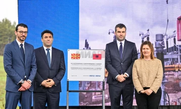 Filloi ndërtimi i linjës interkonektive 400 kV Maqedonia e Veriut – Shqipëria